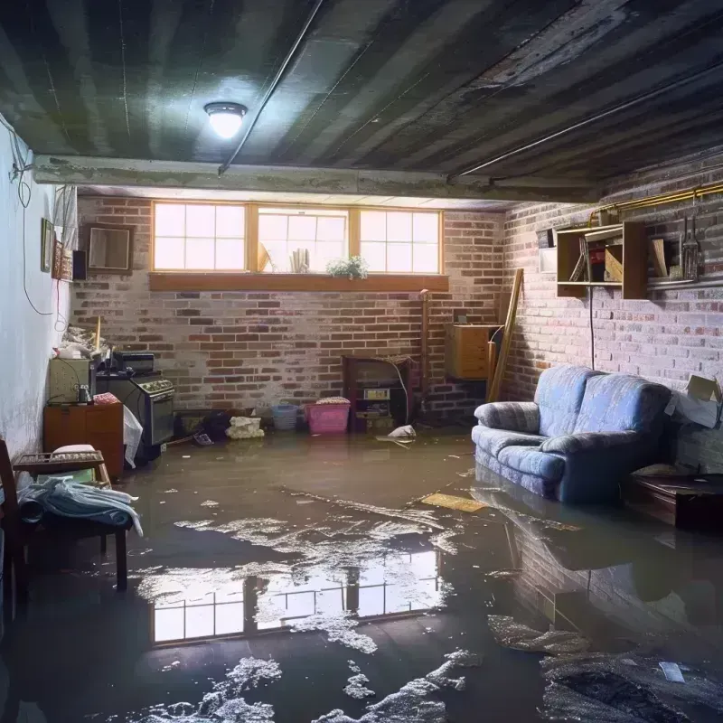 Flooded Basement Cleanup in Benton County, TN